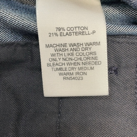 NWOT Banana Republic Dark Wash Denim Jean Pencil Skirt 10P - Picture 9 of 12